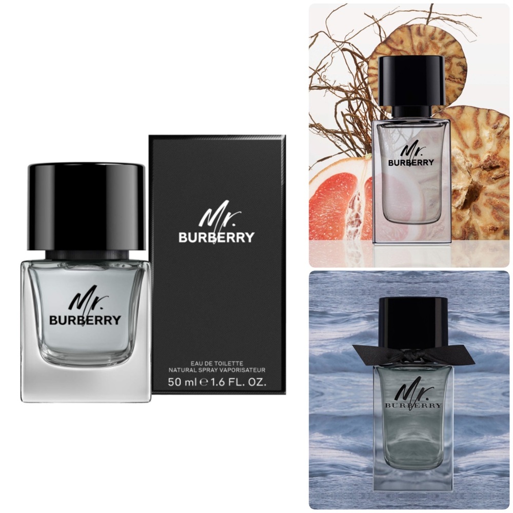 NEW Burberry Mr. Burberry E T Medium Fragrance Spray Full